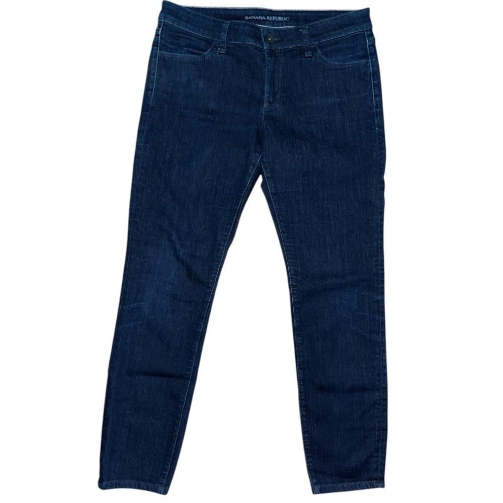2/$20 Banana Republic Stretch 4-Pocket Legging Jeans in Indigo Size 29 Short